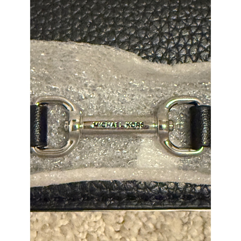Michael Kors Carson Flap Mini Wallet Black‎ Leather – $178 Value, Yours Cheaper! - Picture 2 of 10